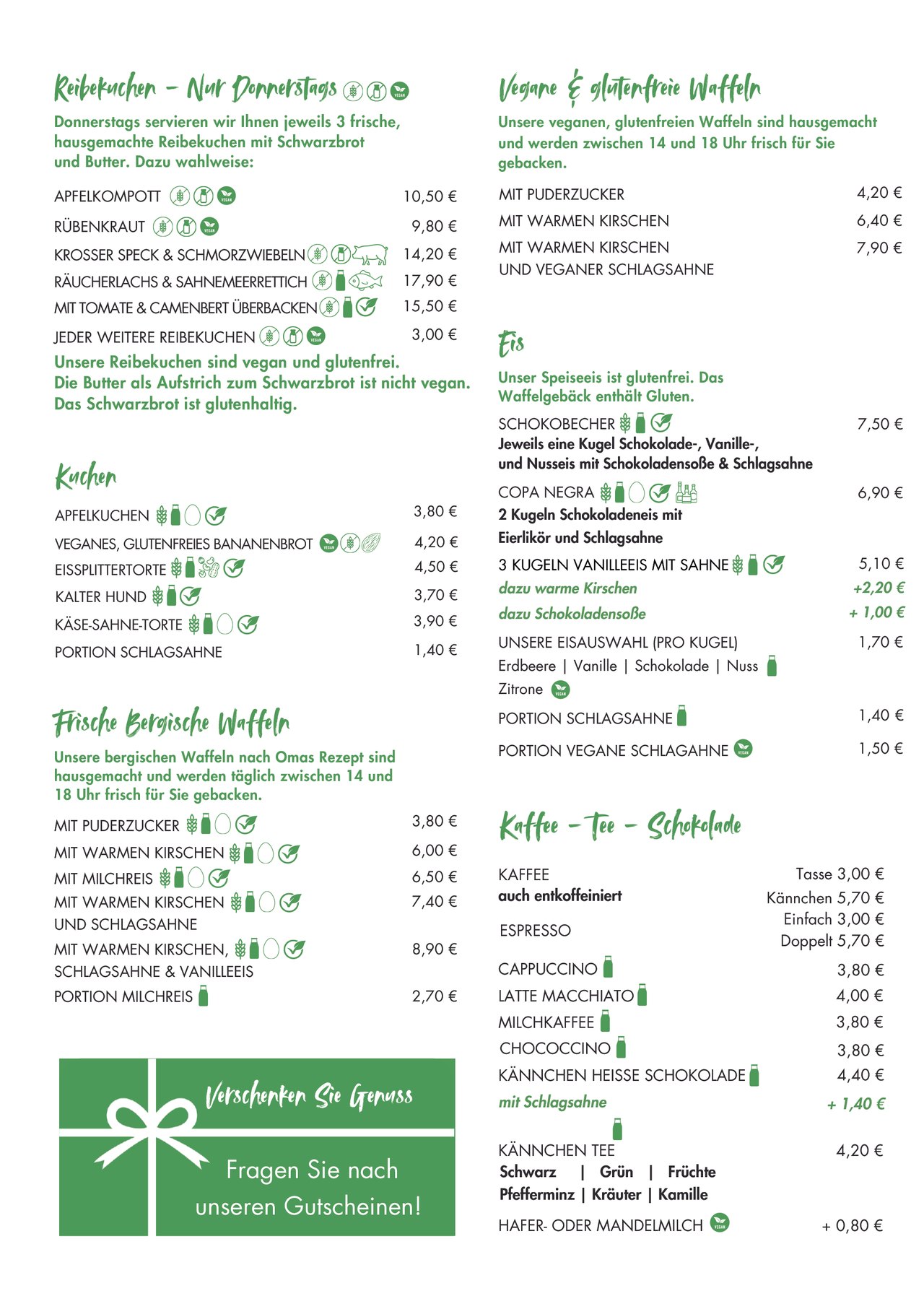 Speisekarte Seite 4